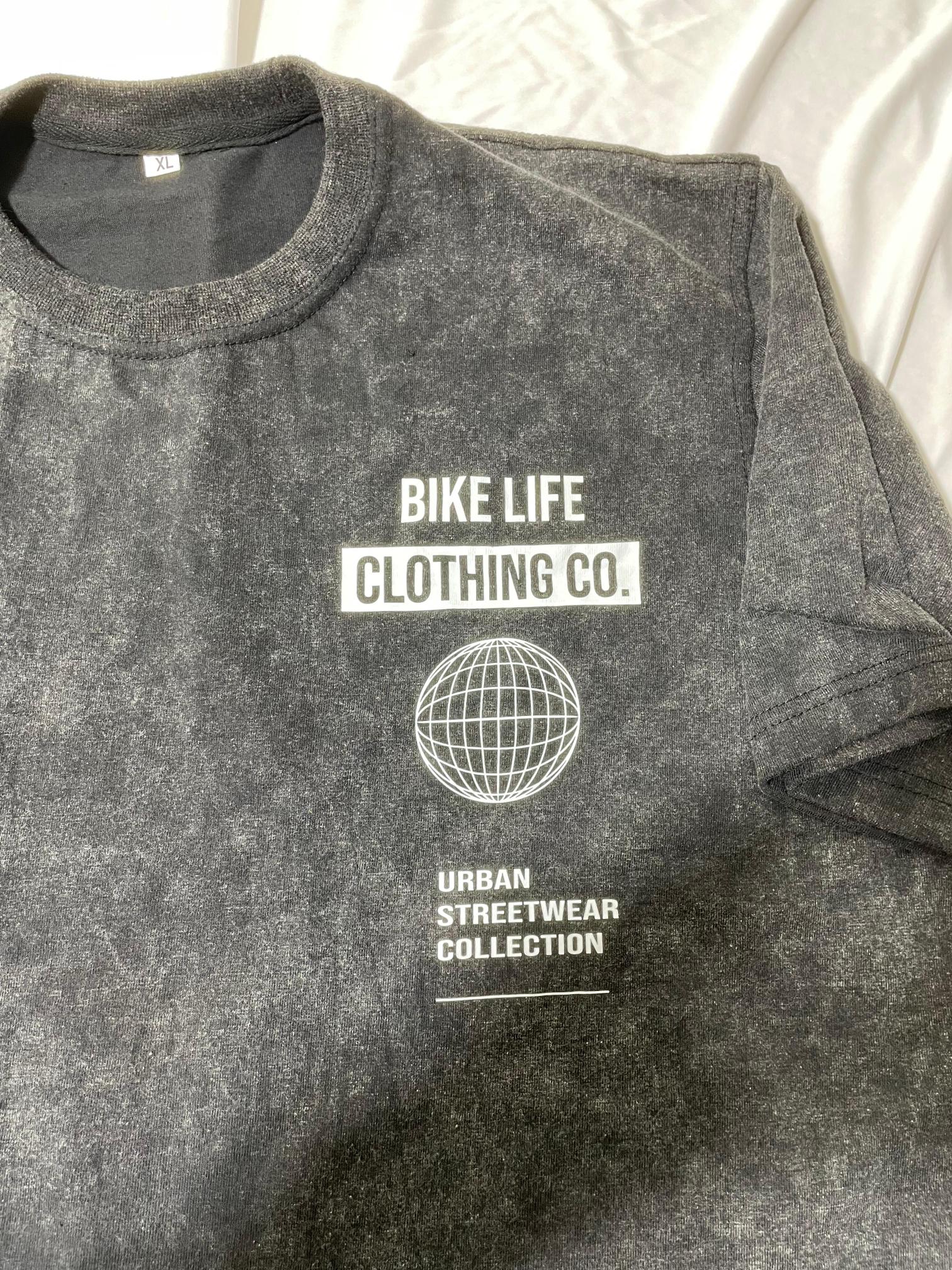 ACID WASH STREET T-SHIRT CASUAL
