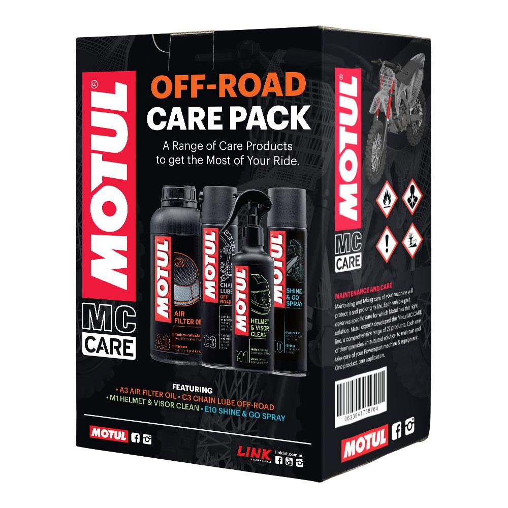 Motul MC Care Off Road Pack contents