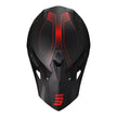 SHOT, PULSE HELMET EDGE MATT BLACK/RED