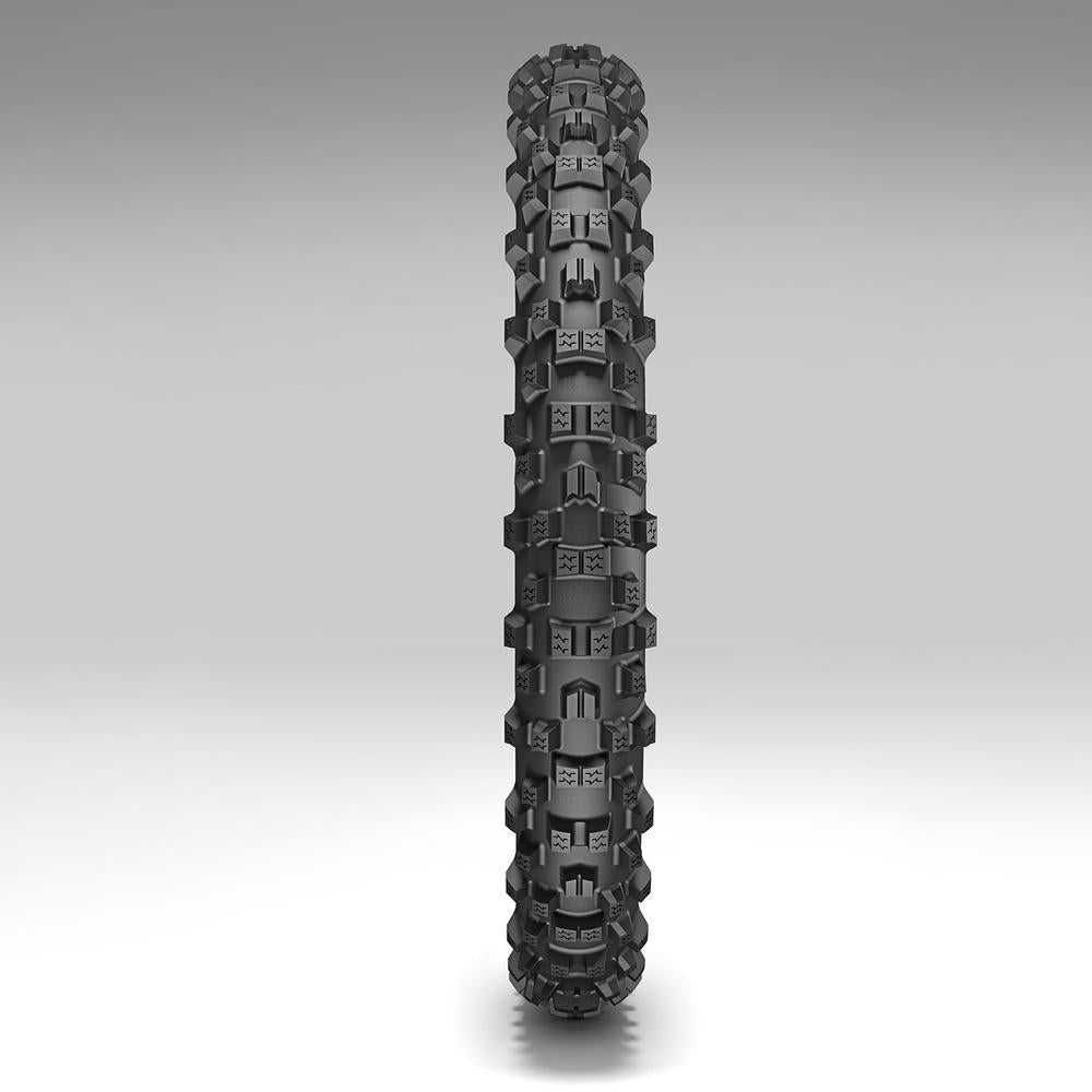 Pirelli Scorpion MX32 Mid Hard 80/100-21 M/C 51M MST tyre tread detail