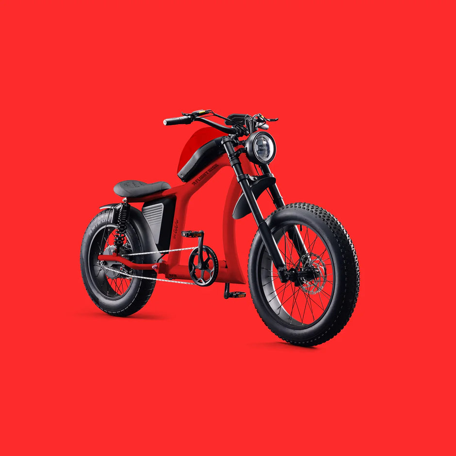 FLIGHT RISK FR666 CRUISER FAT TYRE E-BIKE