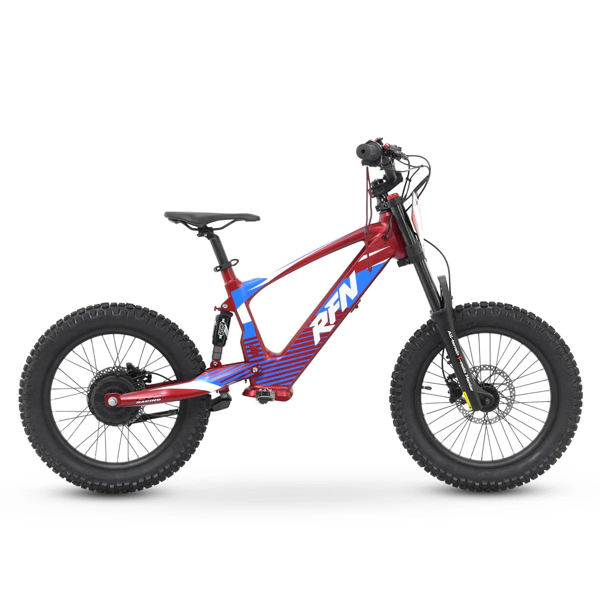 RFN EVO RACING 18'' KIDS E-BIKE E-MOTO E-BMX 500W 36V 5AH BATTERY