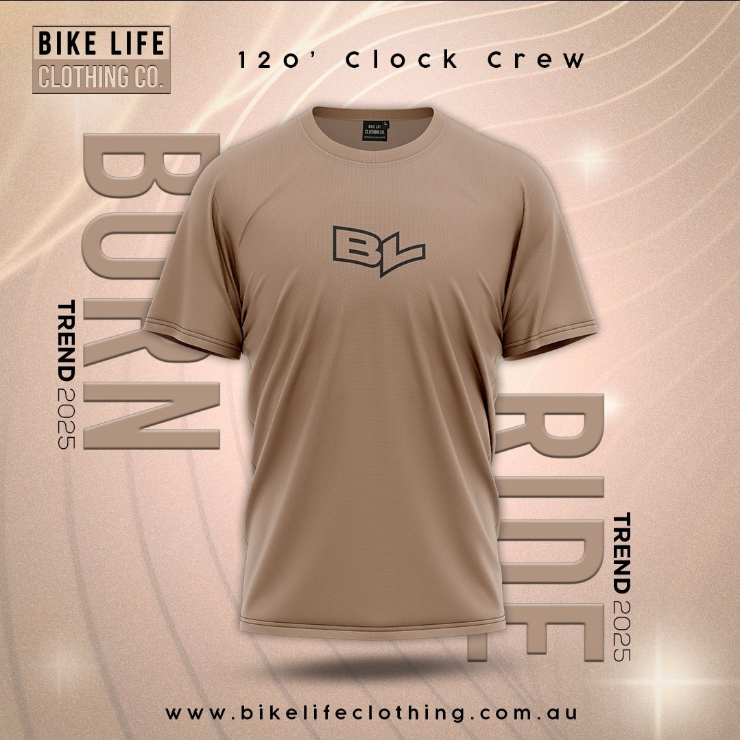 Bike Life Mocha T-Shirt front