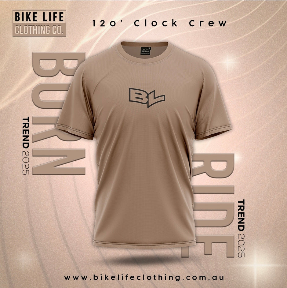 Bike Life Mocha T-Shirt front